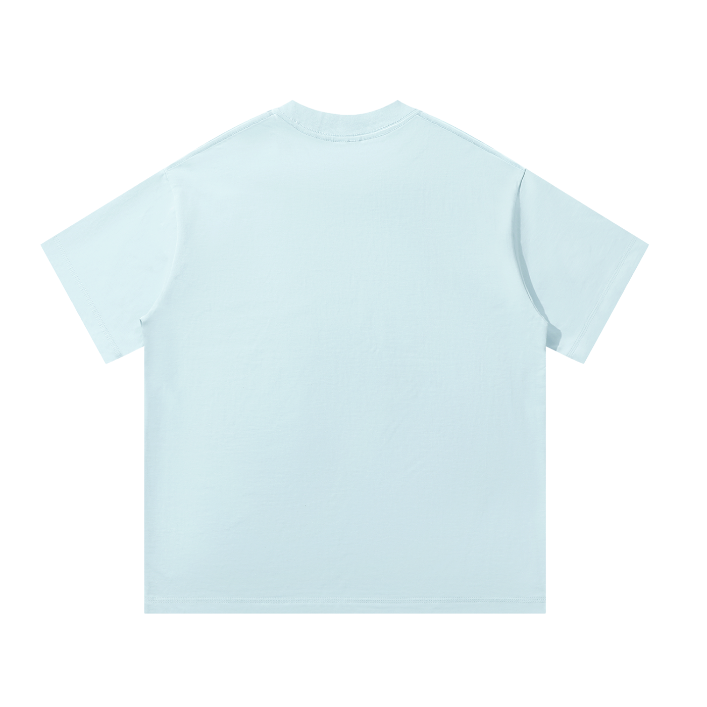 Jesus Sky Blue Oversized Tee by Psalm24, heavyweight Christian streetwear — product image 2