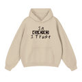 In GOD I Trust Heavyweight Hoodie by Psalm24, oversized Christian faith hoodie — product image 1